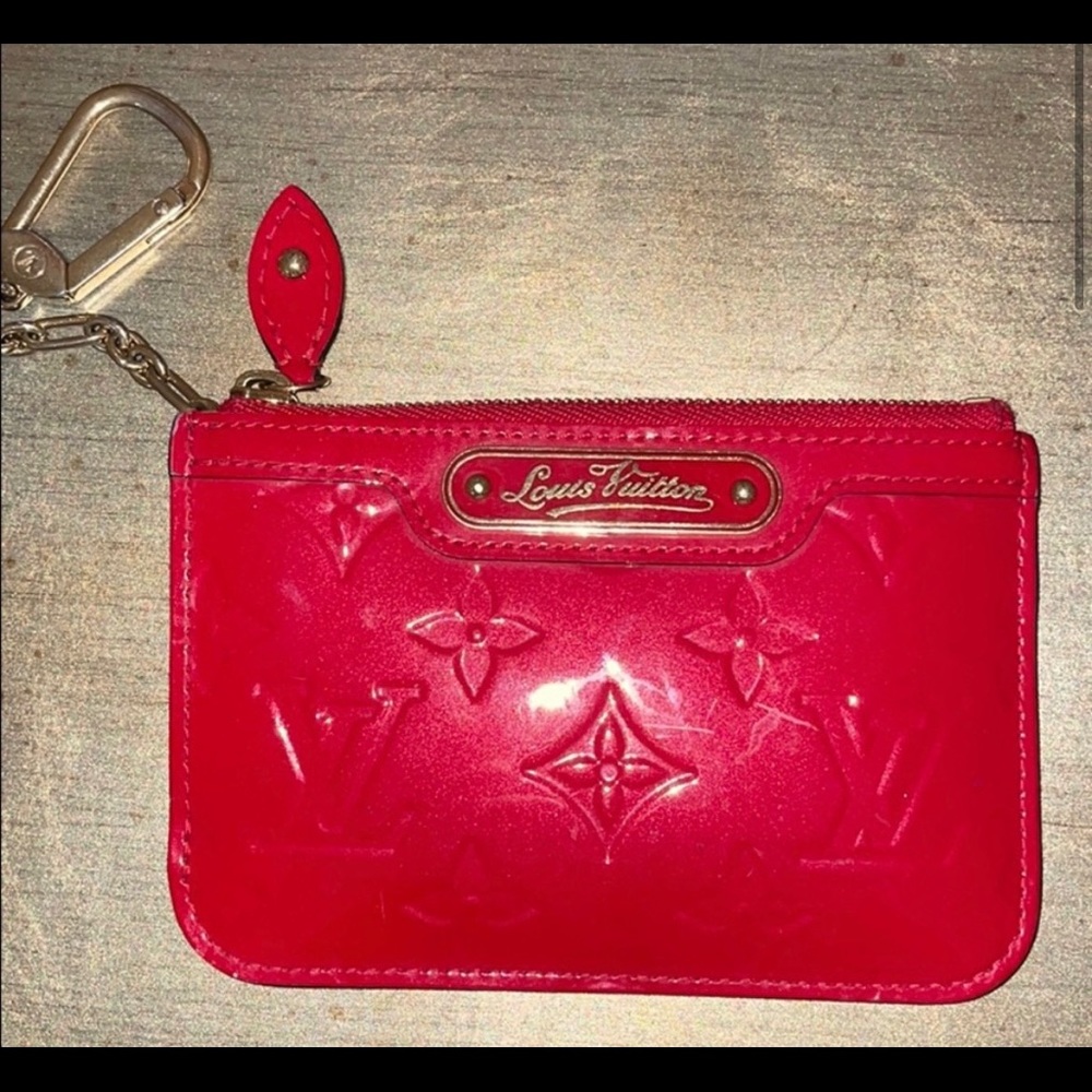 Lv Key Pouch (Red) - image 1